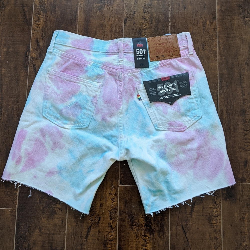 Levi's 501 93' pride edition shorts - Picture 2 of 2